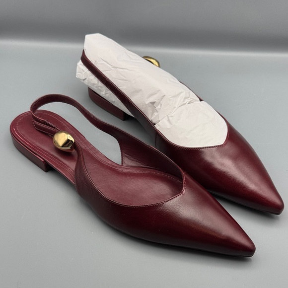 Arezzo Shoes - Arezzo Women's Farrah Slingback Ballet Flats